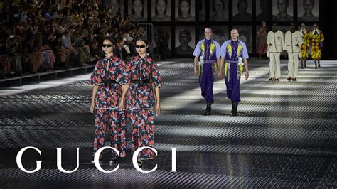 Gucci's runway show takes a pro